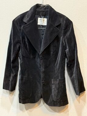 Allie Flynn by Evan Roberts Velvet Blazer Vintage
